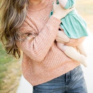 American eagle semi-cropped sweater